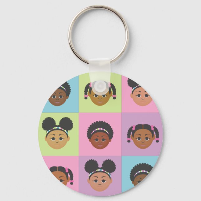 Chaveiro I'm Proud to Be Natural Me! (Frente)