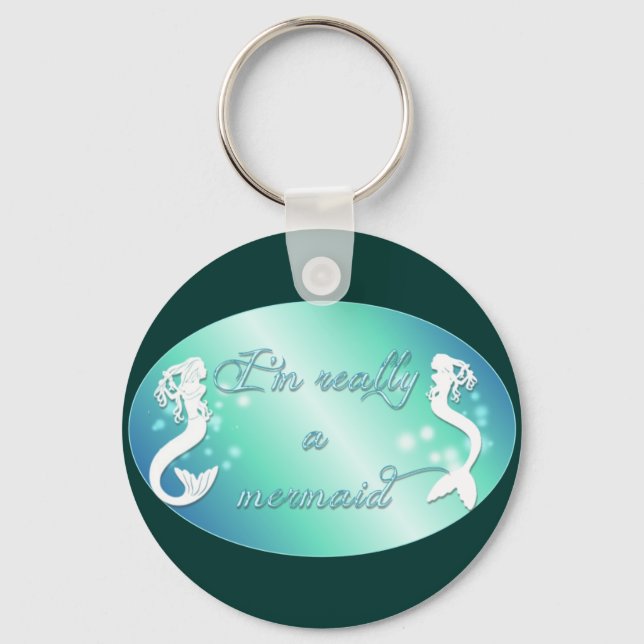 Chaveiro I'm really a mermaid (Frente)