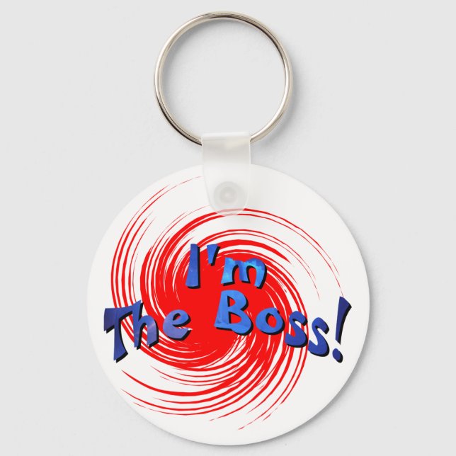 Chaveiro I'm The Boss (Frente)