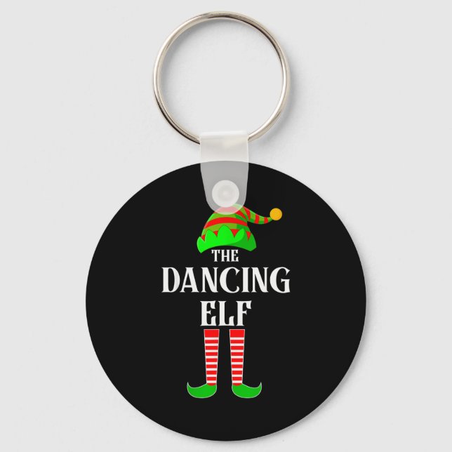 Chaveiro I'm The Dancing Elf Family Matching Costume Christ (Frente)
