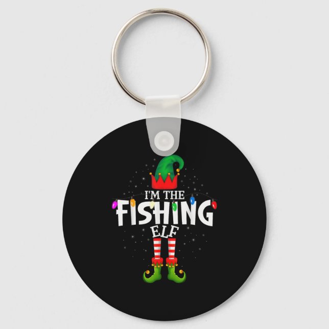 Chaveiro I'm The Fishing Matching Christmas Family  (Frente)