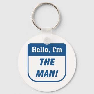 Chaveiro I'm the man t-shirts.
