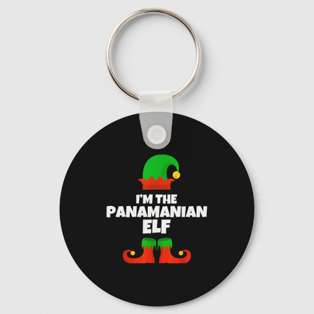 Chaveiro I'm The Panamanian Elf Family Pajama Christmas Fun (Frente)