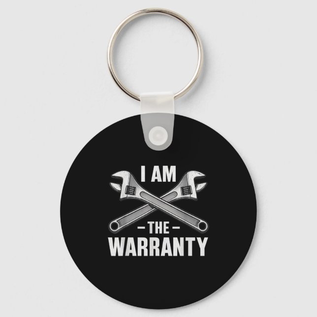 Chaveiro I'm The Warranty Auto Mechanic  (Frente)