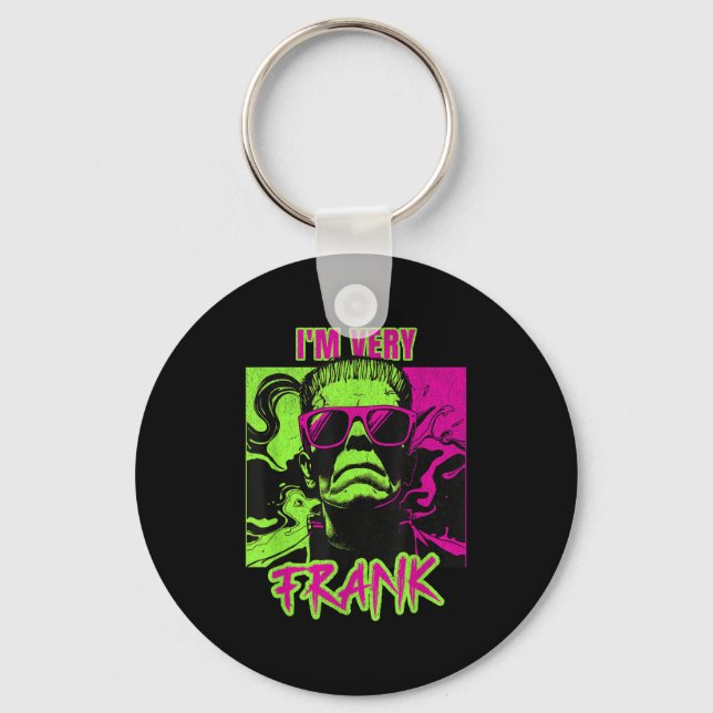 Chaveiro I'm Very Frank Funny Frankenstein Halloween Costum (Frente)