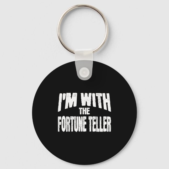 Chaveiro I'm With The Fortune Teller Funny Matching Hallowe (Frente)