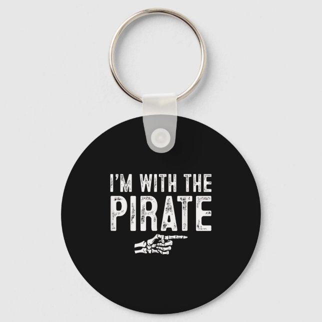 Chaveiro I'm With The Rate Easy Costume Halloween Couples M (Frente)