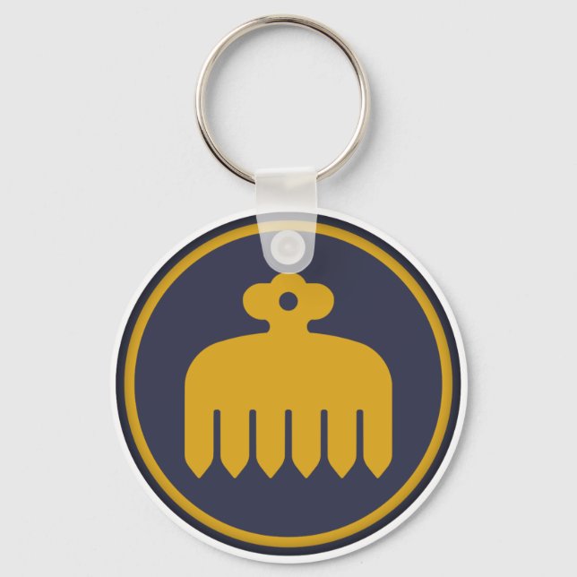 Chaveiro Imagawa Clan Kamon (Frente)