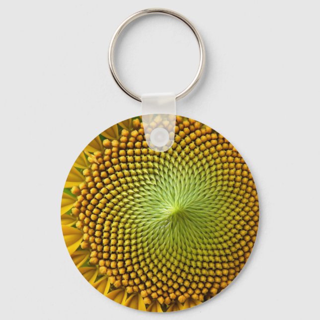 Chaveiro Imagem de Girassol (Frente)