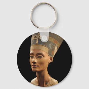Chaveiro Imagem do busto de Nefertiti no museu de Neues