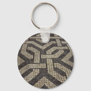 Chaveiro Imagem do mosaico, Lisboa, Portugal