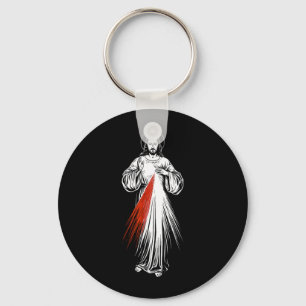 Chaveiro Imagem Sagrada da Fé Católica Jesus Misericórdia D