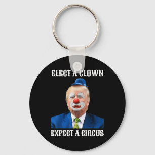 Chaveiro Impeach Anti-Trump Eleger Um Palhaço Esperando Um