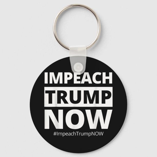 Chaveiro Impeach Trump Agora Engraçado Trendência (Frente)