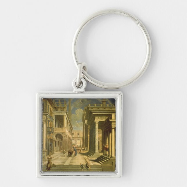Chaveiro Imperador Augustus e o Sibyl, 1535 (Frente)