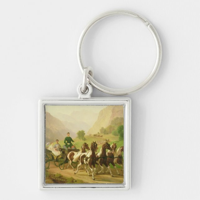 Chaveiro Imperador Franz Joseph mim de Áustria (Frente)
