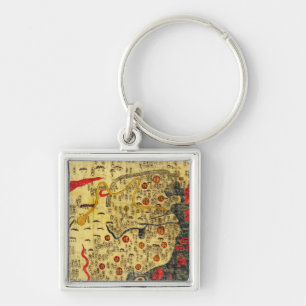 Chaveiro Império de Ming, ChinaPanoramic MapChina