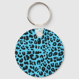 Chaveiro Impressão animal azul