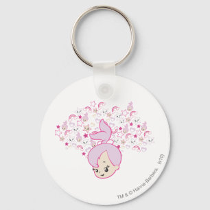 Chaveiro Impressão da estrela de PEBBLES™