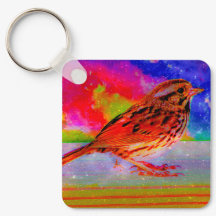 Impressão de Arte do Sonho de Pássaro Cósmico"