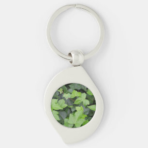 Chaveiro Impressão de Botânica de Ivy Verde