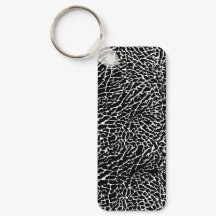 Impressão de Elefante Preto e Branco