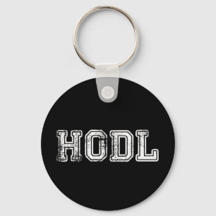 Chaveiro Impressão de Hodl Cryptocurrency