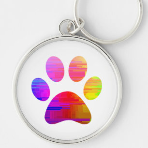 Chaveiro Impressão de Paw
