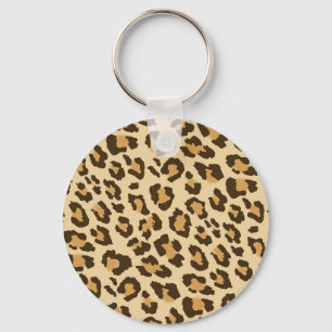 Chaveiro Impressão do leopardo