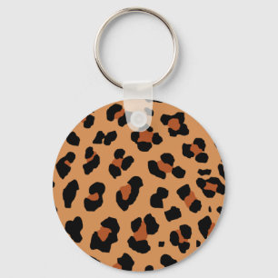 Chaveiro Impressão Leopardo