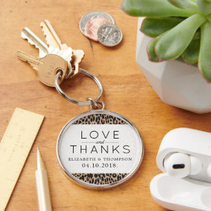 Chaveiro Impressão Leopardo, Manchas, Leopardo Marrom, Casa