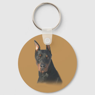 Chaveiro impressionante do Pinscher do Doberman