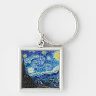 Chaveiro Impressionismo Vincent Van Gogh Starry Night
