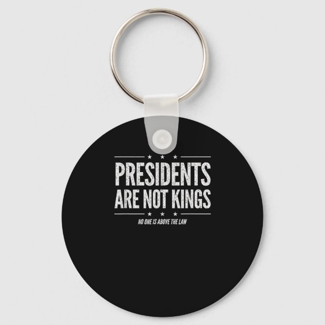 Chaveiro In America Presidents Are Not Kings Retro Classic (Frente)