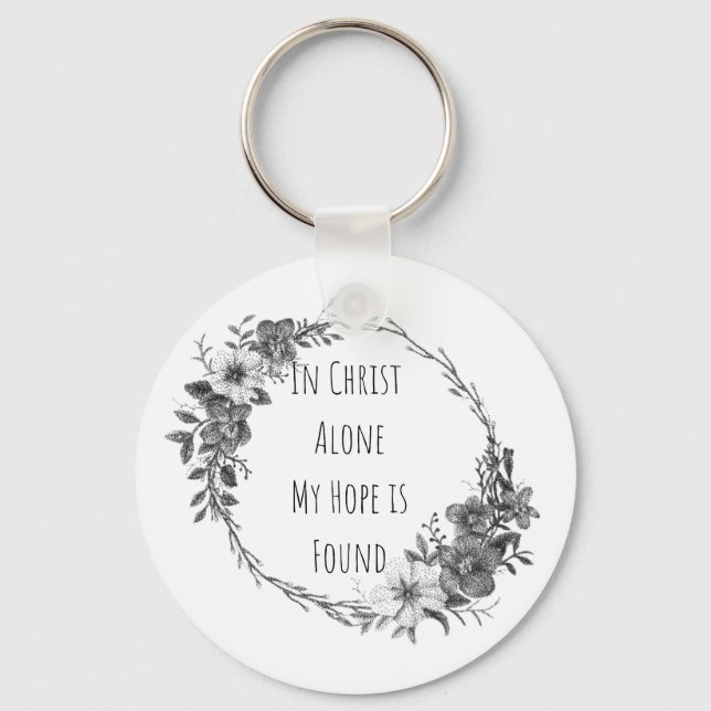 Chaveiro In Christ Alone Keychain (Frente)