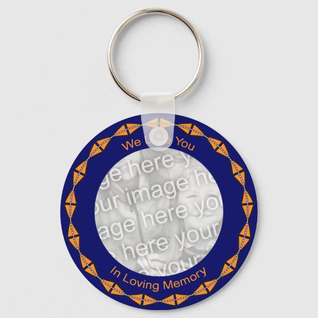 Chaveiro In Loving Memory Key Chain 010 (Frente)