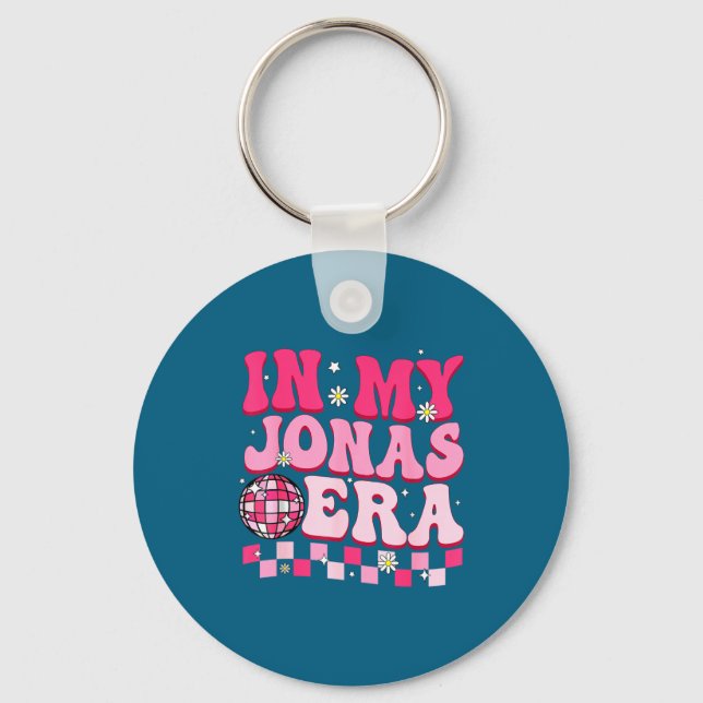 Chaveiro In My Jonas Era Funny Jonas Groovy 80's Men Women  (Frente)