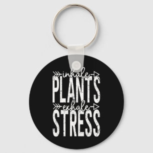 Chaveiro Inalar Plantas Exalar Estresse Engraçado Inalar Ex