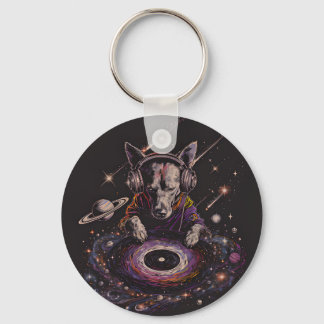 Chaveiro Inclusão Cosmic Paws Design