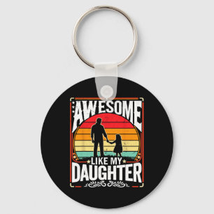 Chaveiro Incrível Como Minha Filha Engraçado Presentes no D