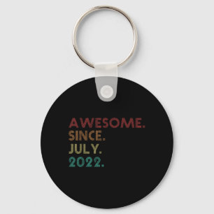 Chaveiro Incrível Desde Julho 2022 Engraçado 3º Aniversário