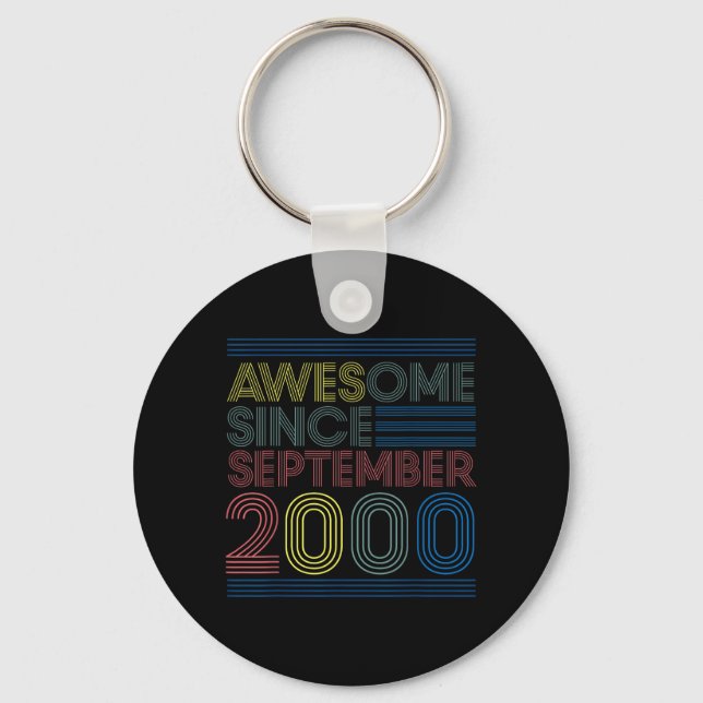 Chaveiro Incrível Desde Setembro de 2000 Presentes de Anive (Frente)