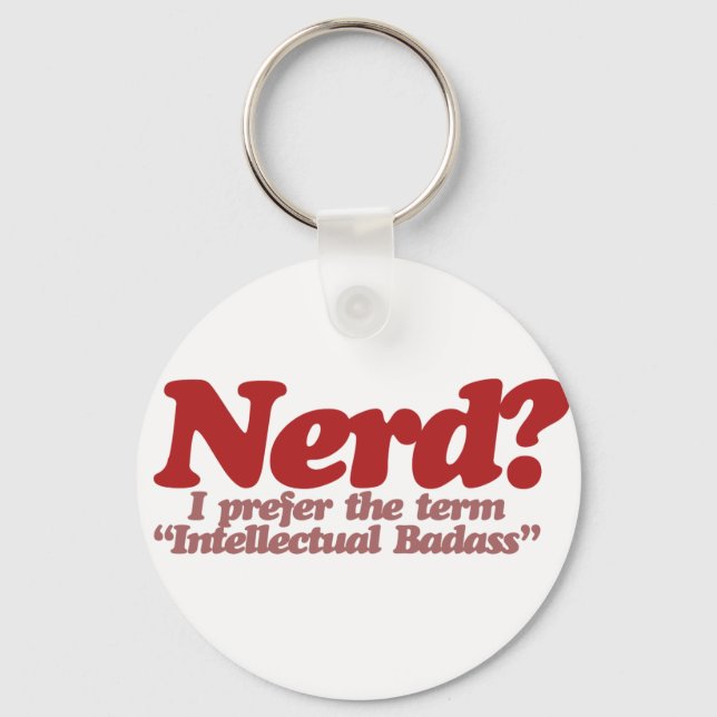 Chaveiro Incrível Humor de Nerd (Frente)