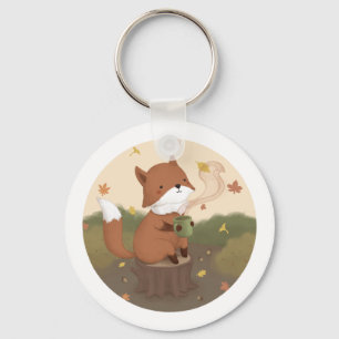 Chaveiro Incrível outono: Fox