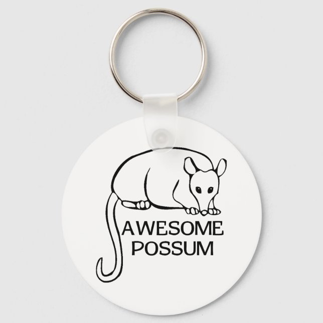 Chaveiro Incrível Possum (Frente)