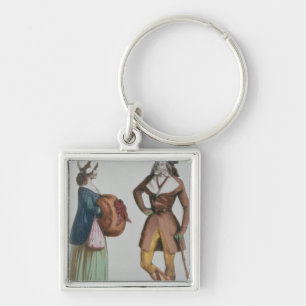 Chaveiro "Incroyable e Merveilleuse", c.1775