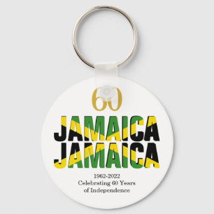 Chaveiro Independência do 60.º aniversário da JAMAICA