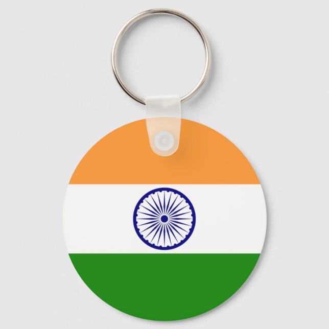 Chaveiro India Flag (Frente)