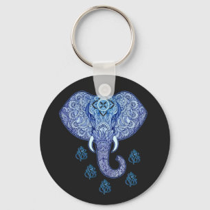 Chaveiro Índia - Lorde Ganesh-Elephant Art