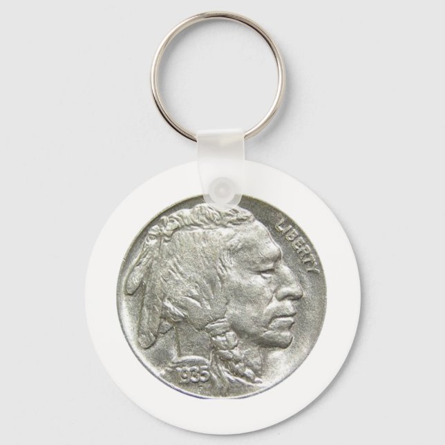 CHAVEIRO INDIAN HEAD NICKEL (Frente)